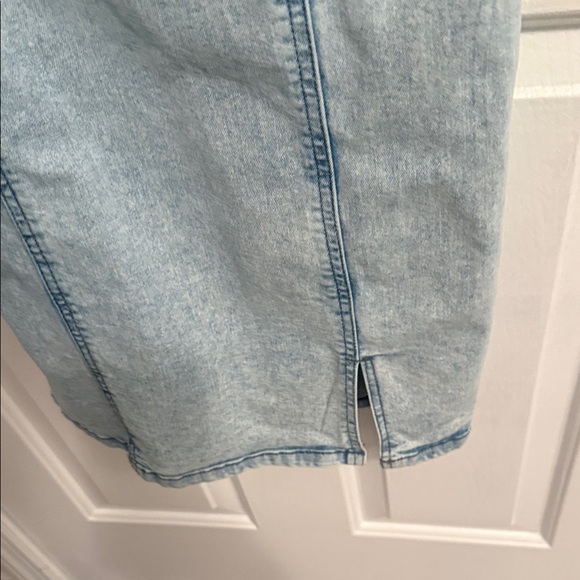 Rewash Light Blue Denim Dress - Picture 6 of 12